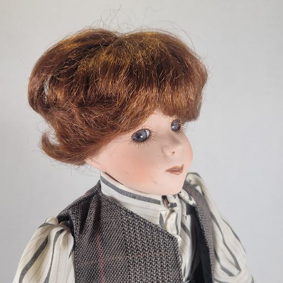 Doll Paradise Galleries Patrick Porcelain Boy Numbered Year 1996 Cindy Shafer - Picture 4 of 12